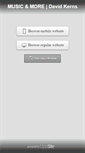 Mobile Screenshot of davidkerns.net